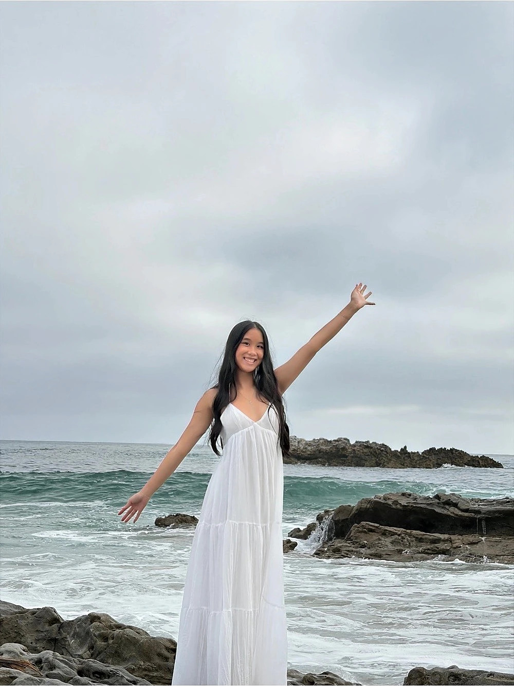 White Maxi Dress Like New